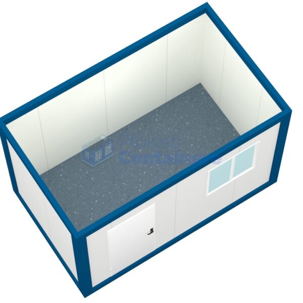 container birou ploiesti 4metri 1geam albastru1