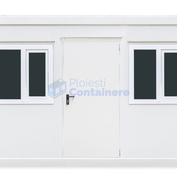 container birou ploiesti 4metri 2geamuri alb