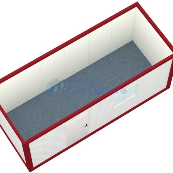 container birou ploiesti 6metri 1geam rosu2