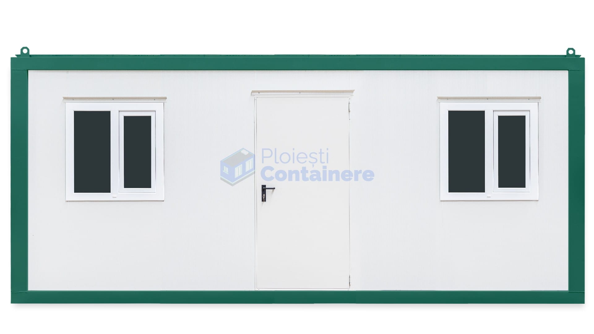 container birou ploiesti 6metri 2geamuri verde