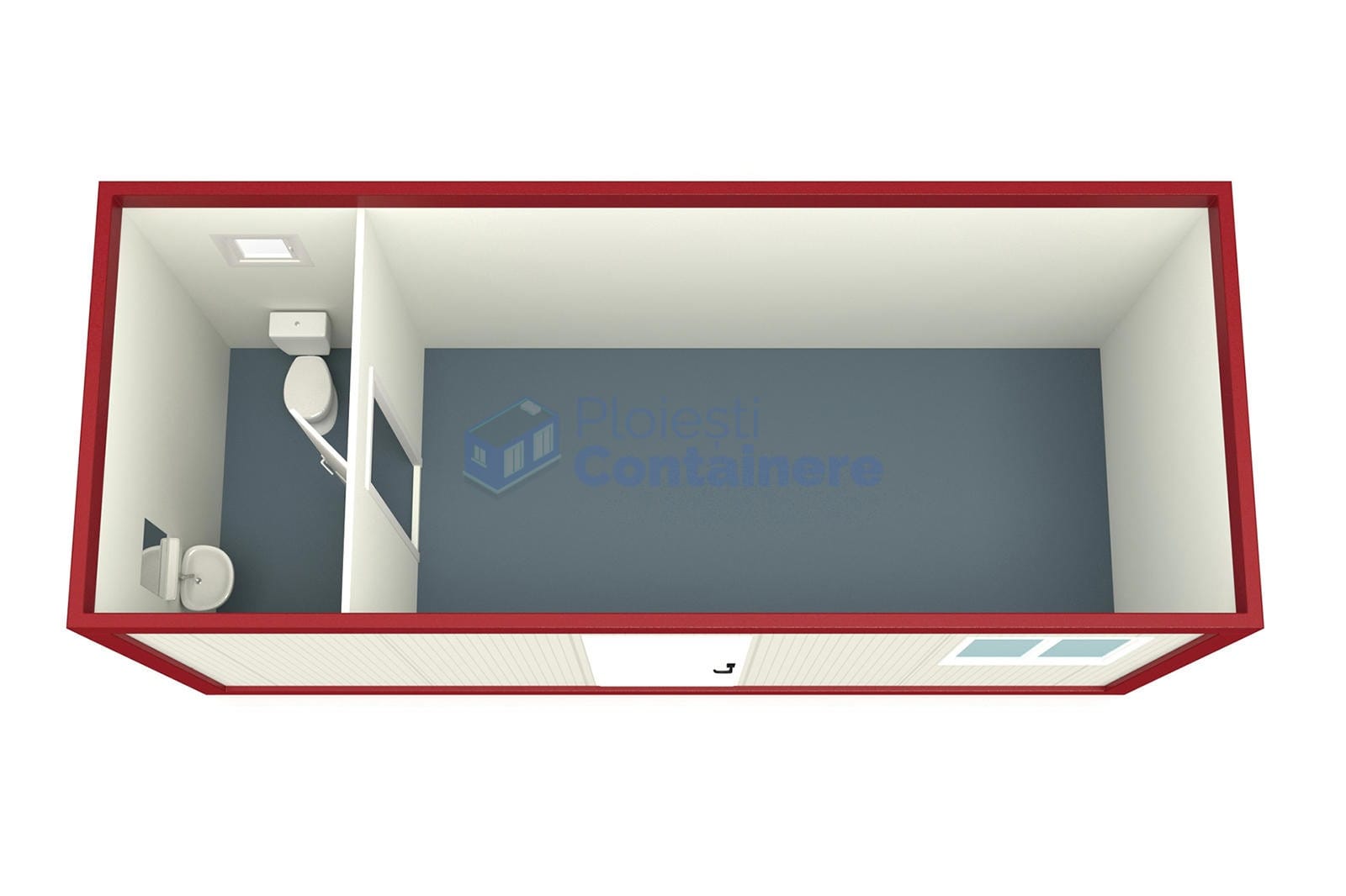 container casa ploiesti 6metri rosu2