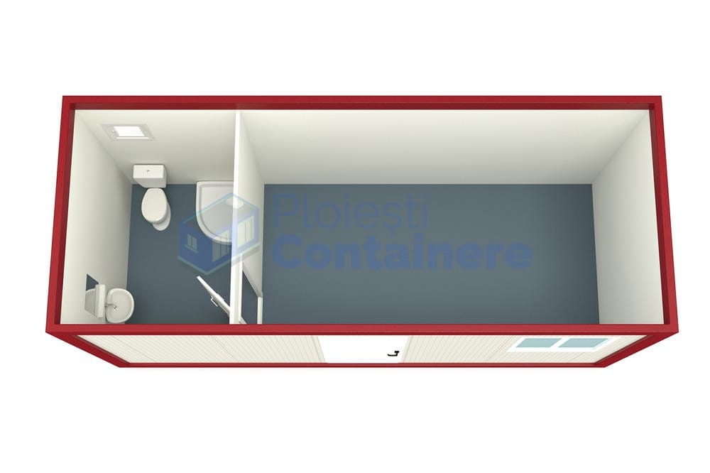 container casa ploiesti 6metri rosu3