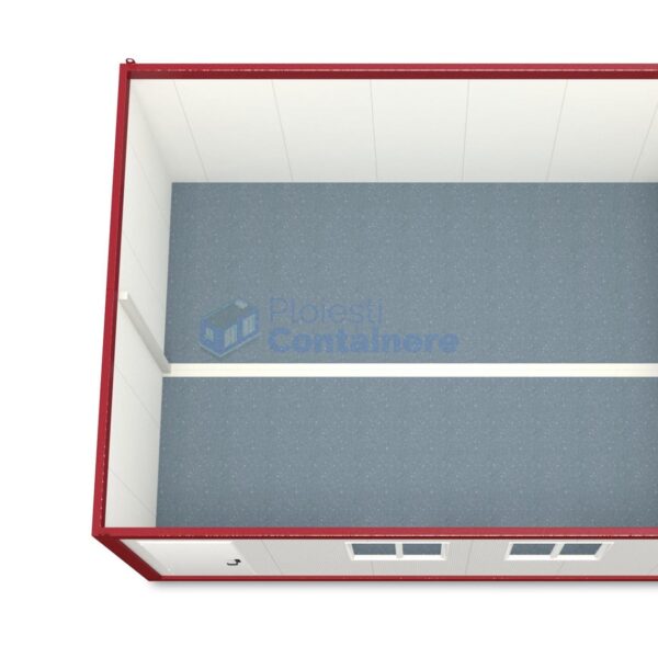 container modular ploiesti 6x48m rosu2