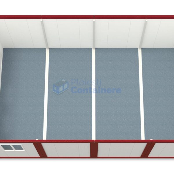container modular ploiesti 6x96m rosu2