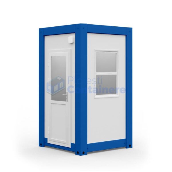 container paza ploiesti model 1 albastru