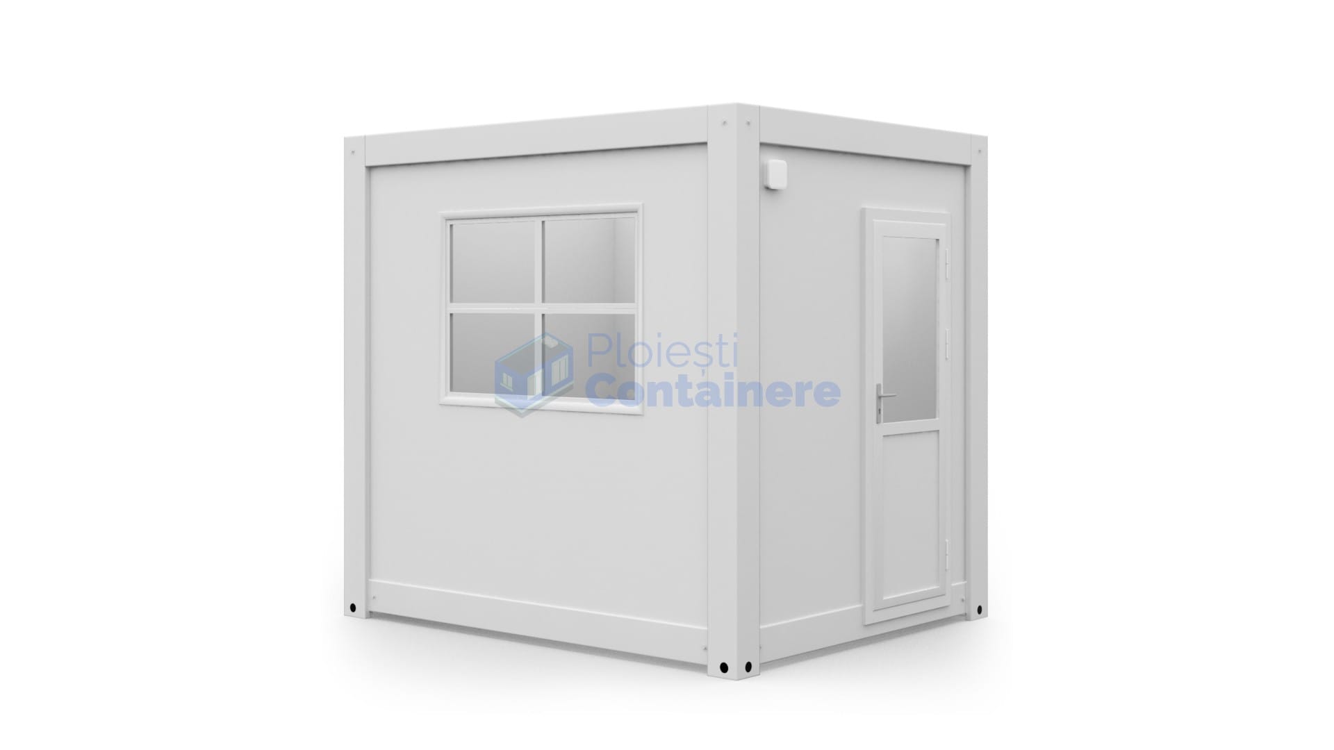container paza ploiesti model 3 alb