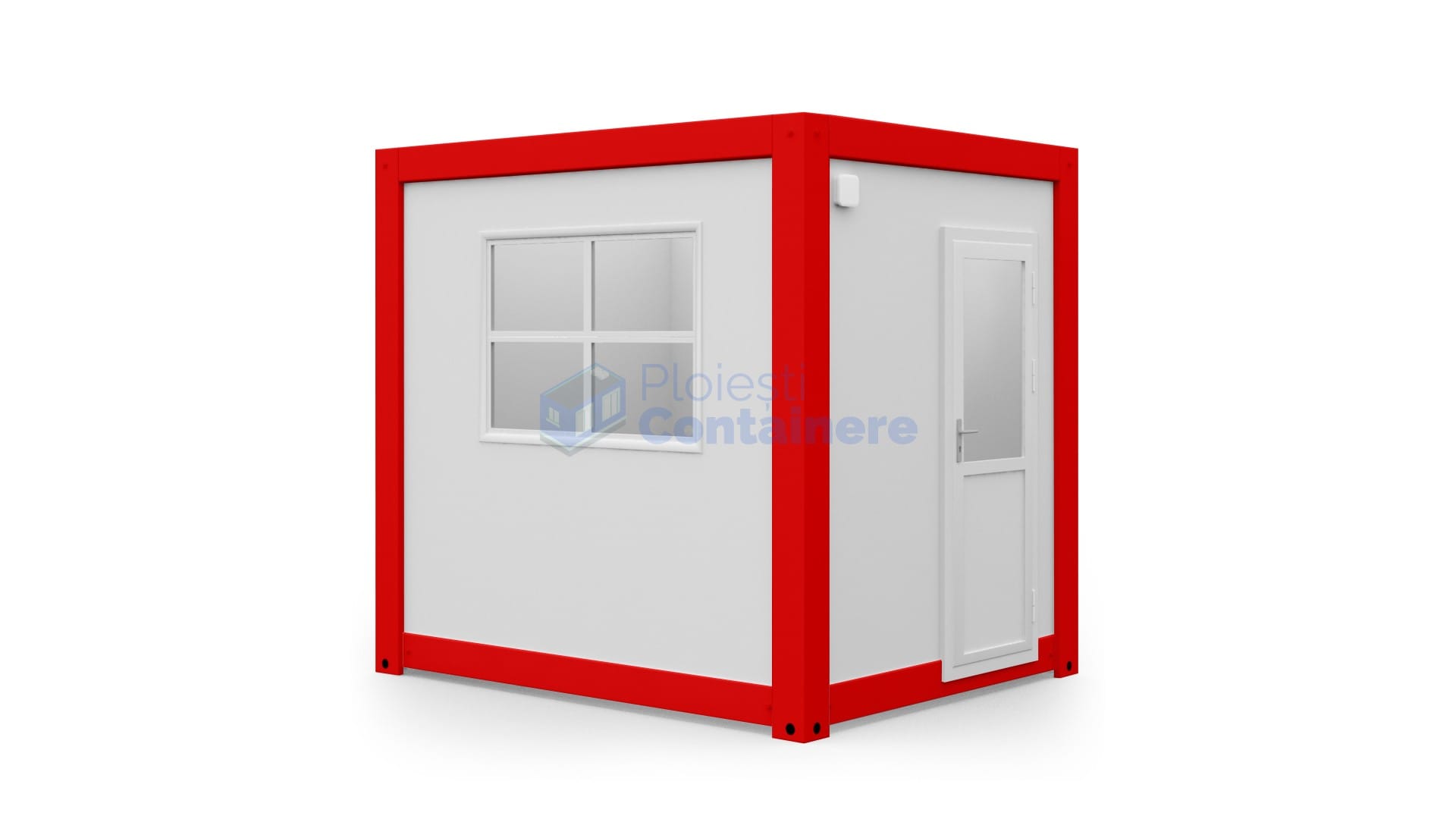 container paza ploiesti model 3 rosu