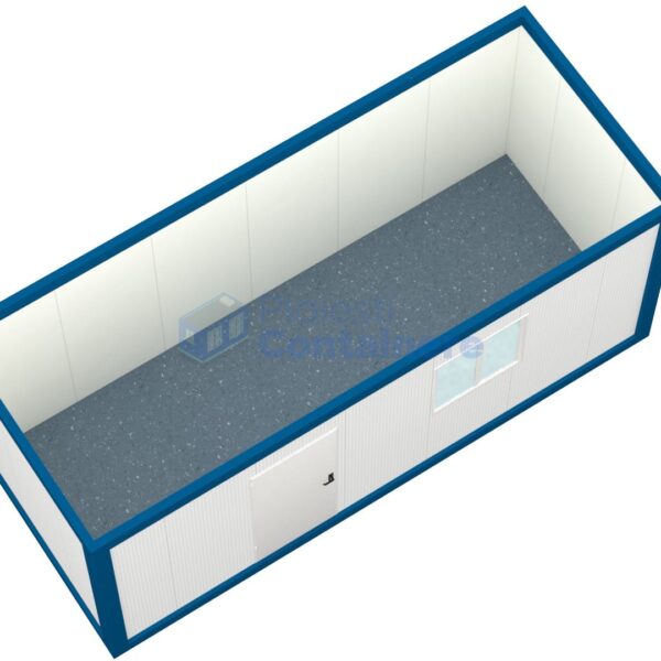 container santier ploiesti 6metri 1geam albastru2